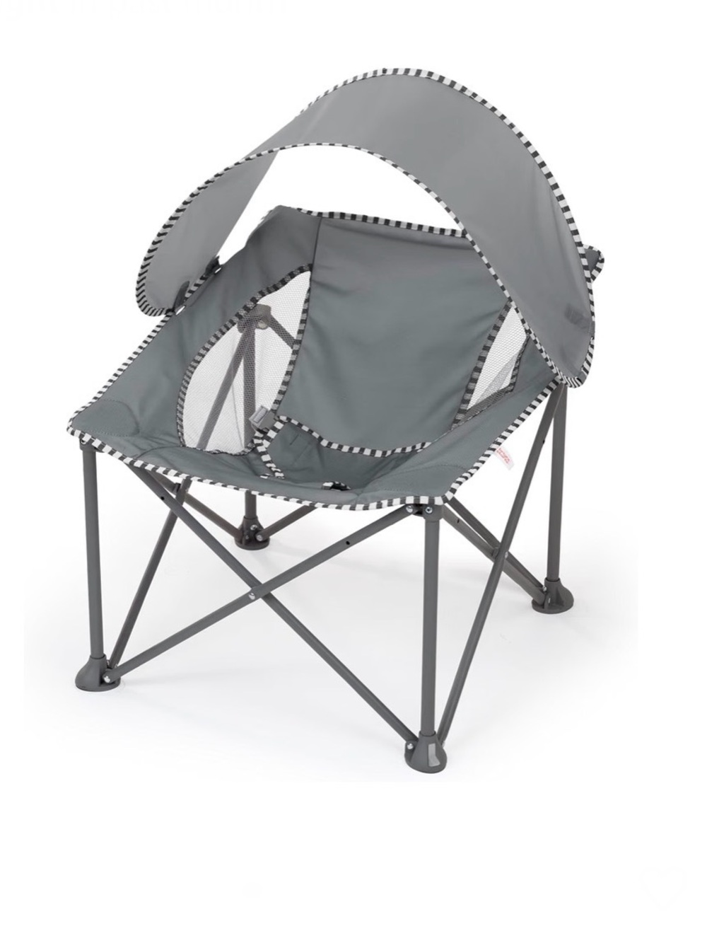 Bright Starts Pop 'N Chill Baby👶🏻Chair, Portable Travel Seat, UPF 50+ Canopy